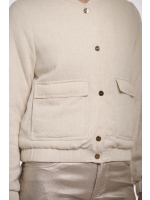 Rino en Pelle Padded short jacket 9030 birch