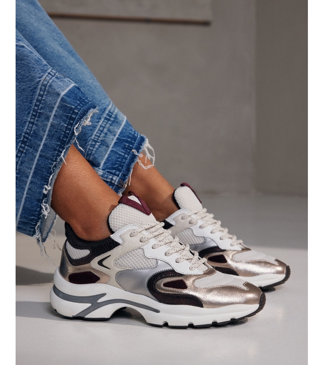 Via Vai Vesper Due 04-946 Metallic combi Sand