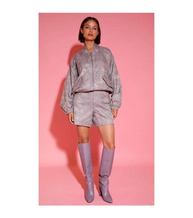 Studio Amaya Sweet home Alabama bomber Grey