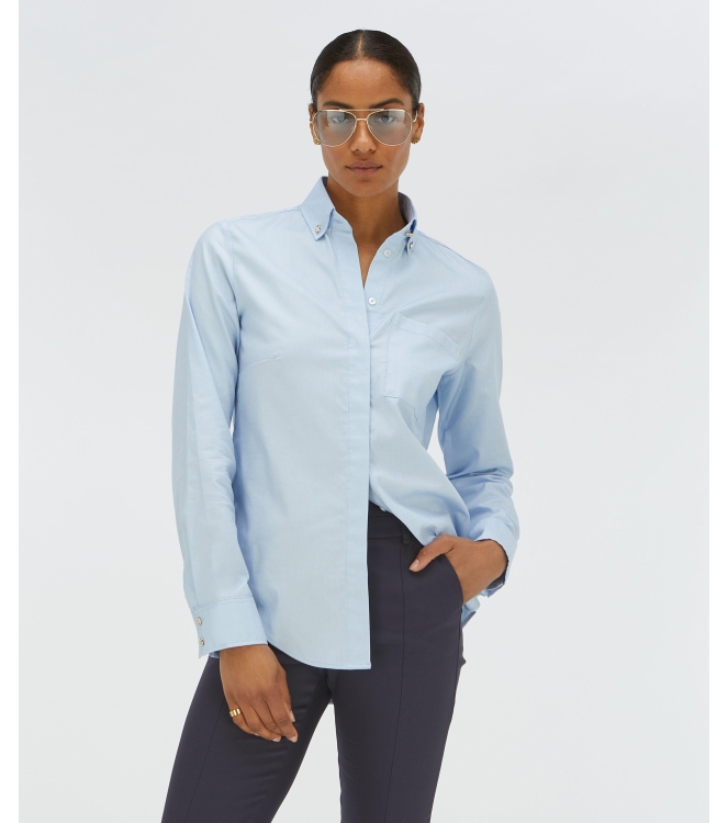 Josh V JV CHARLINE fitted blouse 060 light blue