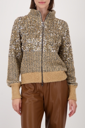 Monari Strickjacke 560 Cognac