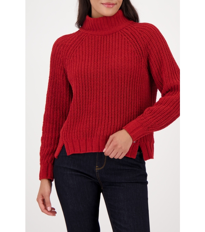 Monari Pullover 310 Chimney red