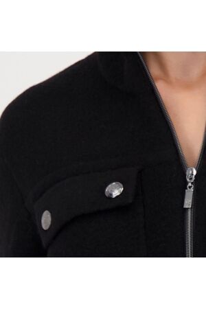 Monari Strickjacke 999 Schwarz