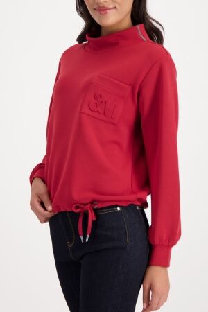 Monari Sweatshirt 310 Chimney red