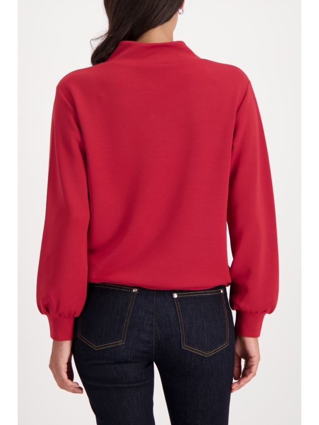 Monari Sweatshirt 310 Chimney red