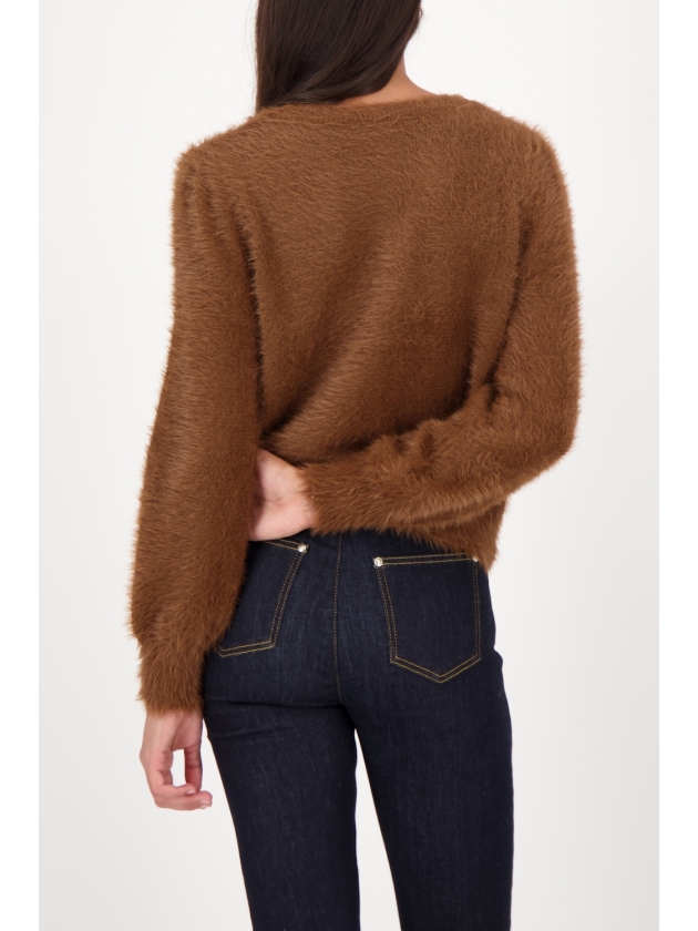 Monari Strickjacke 530 Whiskey