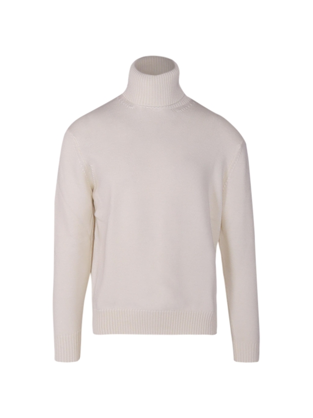 Paul and Shark Shark tag soft cool touch wool turtle 469 Ivoor