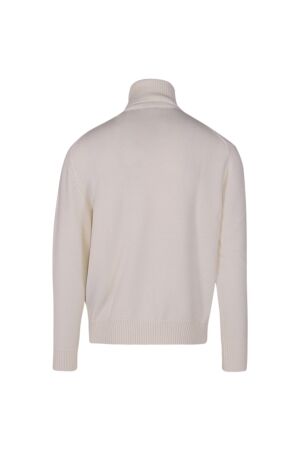 Paul and Shark Shark tag soft cool touch wool turtle 469 Ivoor
