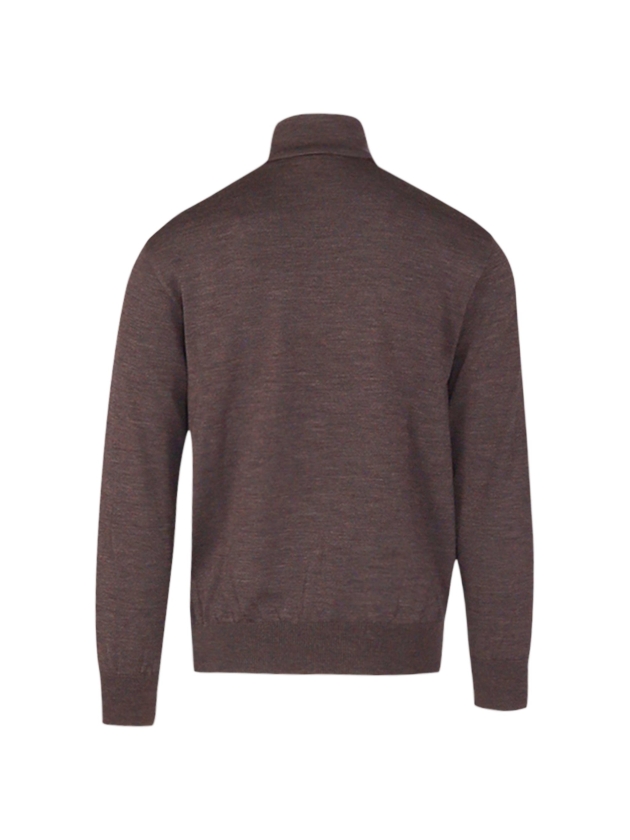 Paul and Shark Shark tag merino extrafine half zip 365