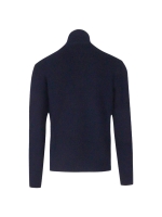 Paul and Shark Shark tag tech wool half zip sweater 50E