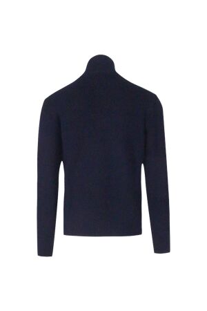 Paul and Shark Shark tag tech wool half zip sweater 50E
