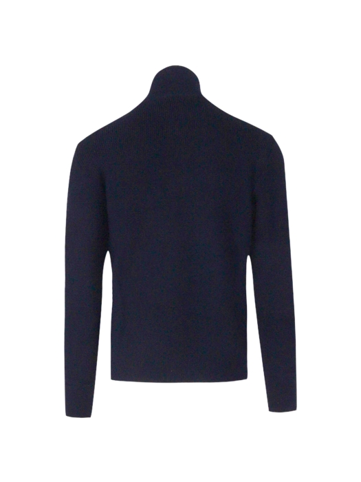 Paul and Shark Shark tag tech wool half zip sweater 50E