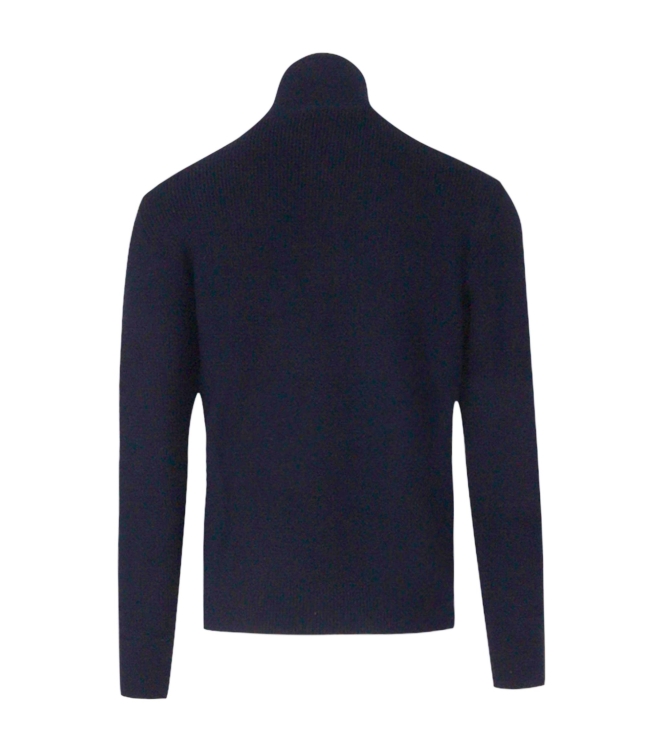 Paul and Shark Shark tag tech wool half zip sweater 50E