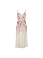 Neo Noir Sanni Flower print dress 124 Ivory
