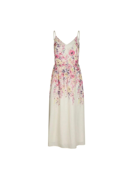 Neo Noir Sanni Flower print dress 124 Ivory