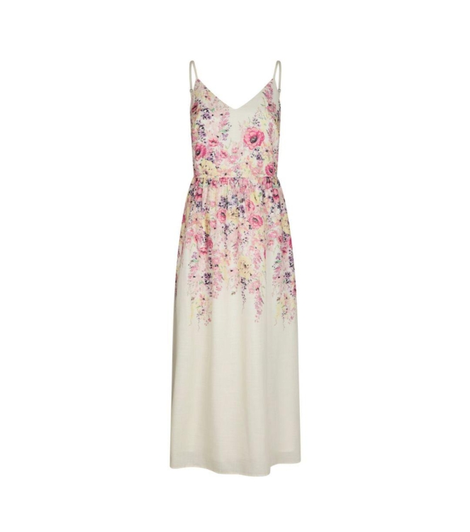 Neo Noir Sanni Flower print dress 124 Ivory