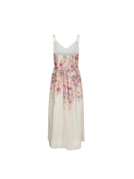 Neo Noir Sanni Flower print dress 124 Ivory