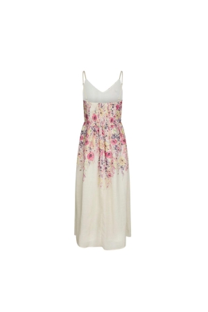 Neo Noir Sanni Flower print dress 124 Ivory