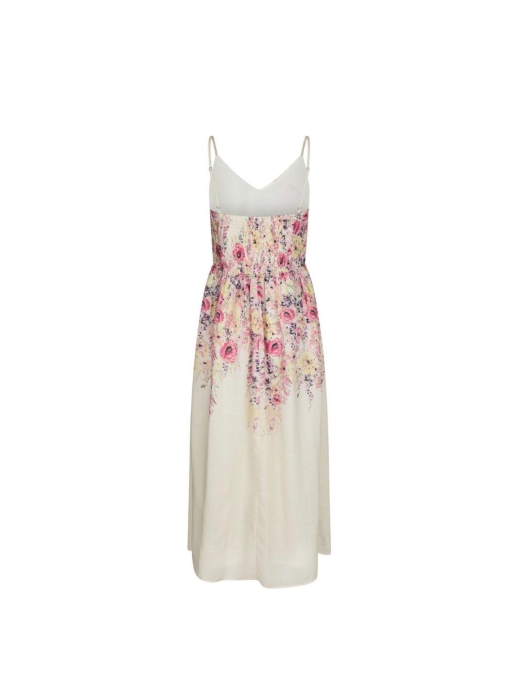 Neo Noir Sanni Flower print dress 124 Ivory