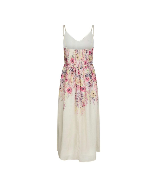 Neo Noir Sanni Flower print dress 124 Ivory