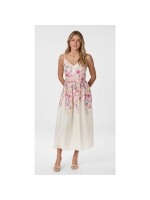 Neo Noir Sanni Flower print dress 124 Ivory