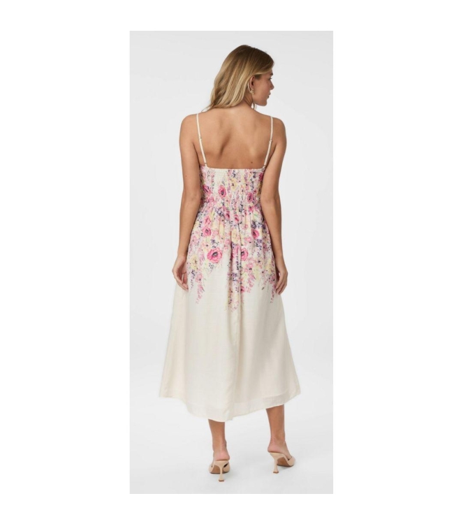 Neo Noir Sanni Flower print dress 124 Ivory