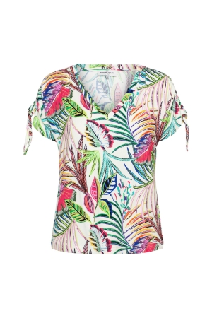Co Woman VIANA MULTI LEAF 54026 m-ecru multi