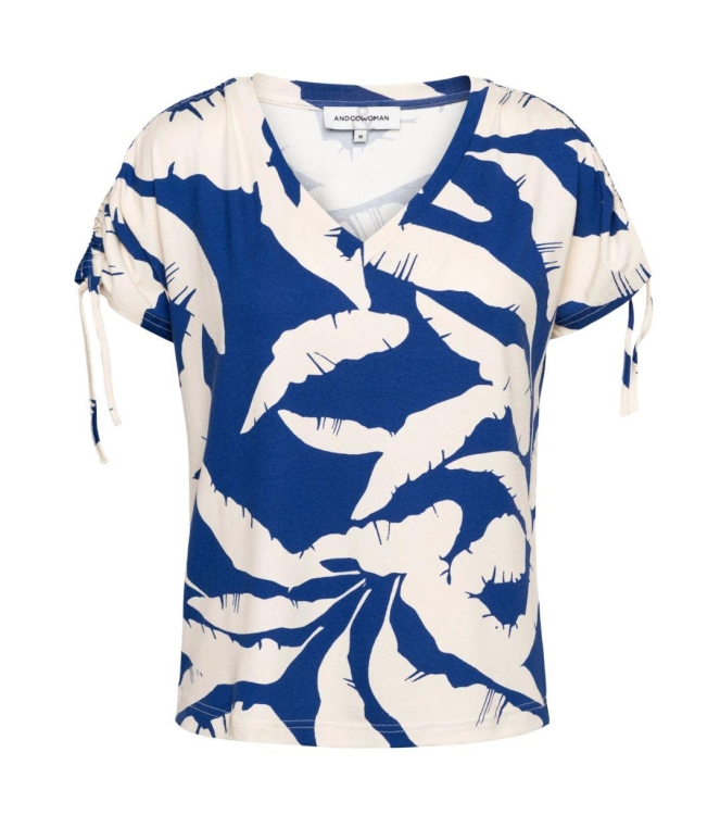 Co Woman VIANA BANANA LEAF 54065 k-cobalt multi