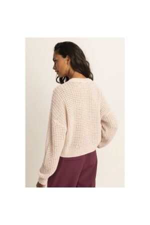 Expresso Pullover open stitch metallic EX701 Vintage pink