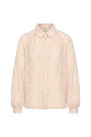 Expresso Blouse woven fancy structure EX701 Vintage pink
