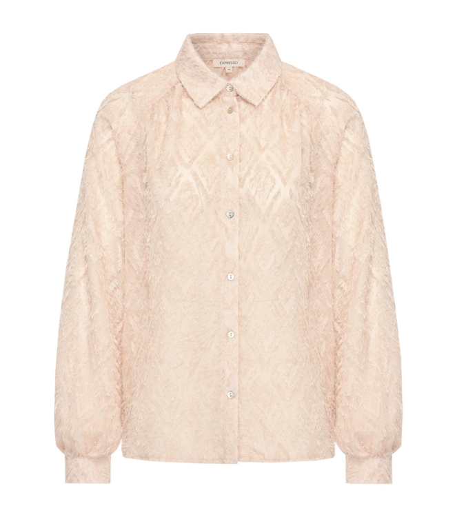 Expresso Blouse woven fancy structure EX701 Vintage pink