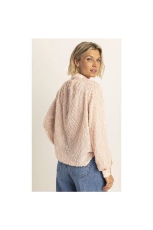 Expresso Blouse woven fancy structure EX701 Vintage pink