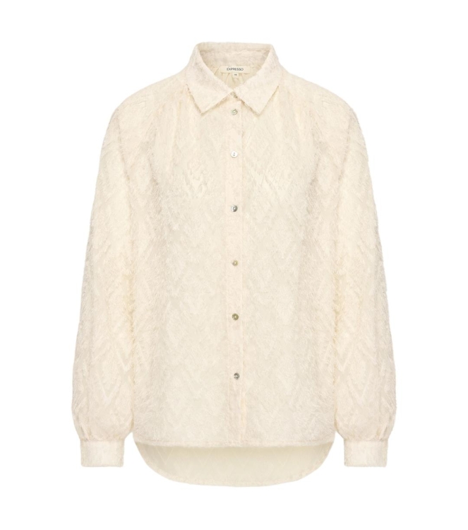 Expresso Blouse woven fancy structure EX207 Antique white