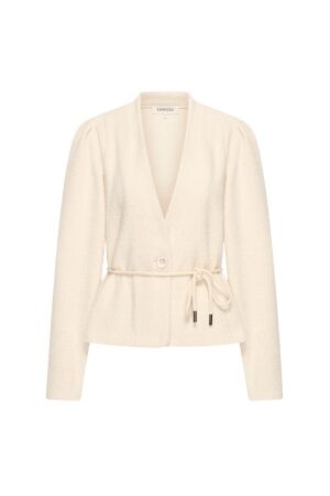 Expresso Jacket jersey pleats EX200 Off white