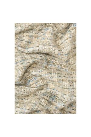 Expresso Gilet woven raw edge EX204 Dove grey