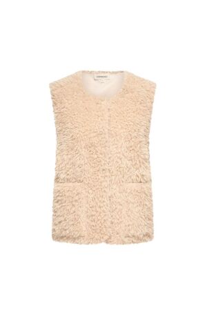 Expresso Bodywarmer woven short EX207 Antique white