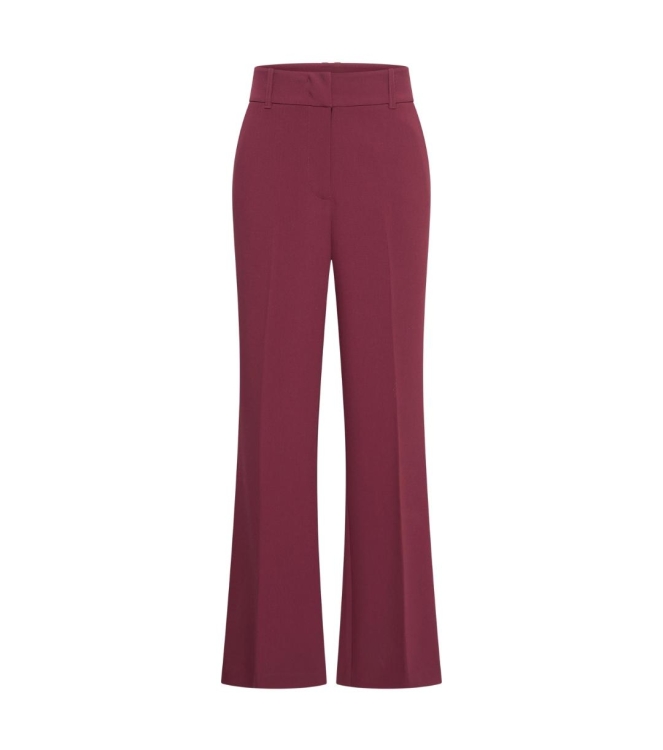 Expresso Pants woven wide leg EX400 Sangria
