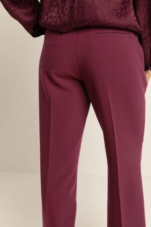 Expresso Pants woven wide leg EX400 Sangria