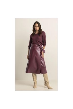 Expresso Skirt pu EX400 Sangria