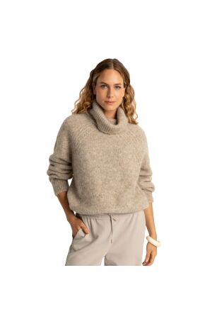 Expresso Pullover collar fancy raglan EX214Silver Sand