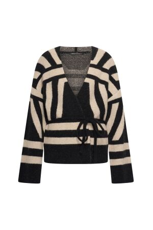 Expresso Cardigan jacquard EX900Black