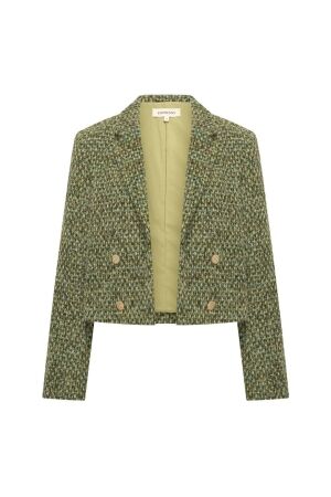 Expresso Blazer fancy cropped EX512 Laurel