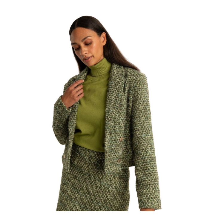 Expresso Blazer fancy cropped EX512 Laurel