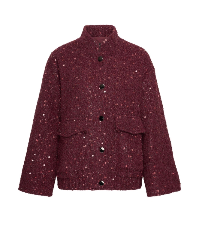 Expresso Jacket sequins EX400 Sangria