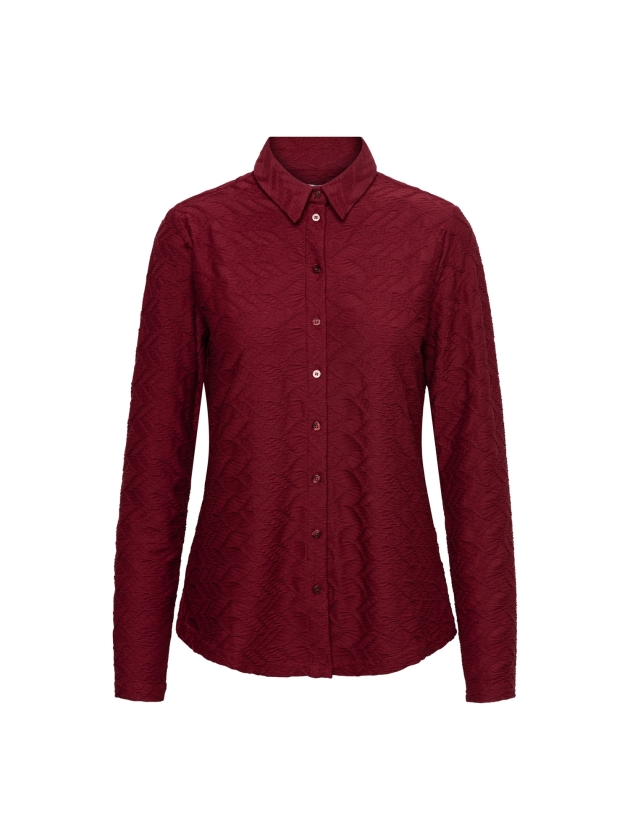 Co Woman LOTTE JACQUARD 56080 lw-wine red