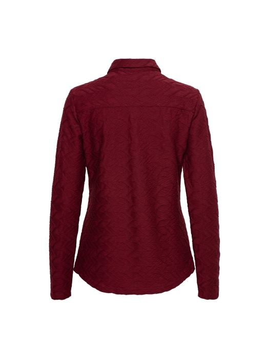 Co Woman LOTTE JACQUARD 56080 lw-wine red