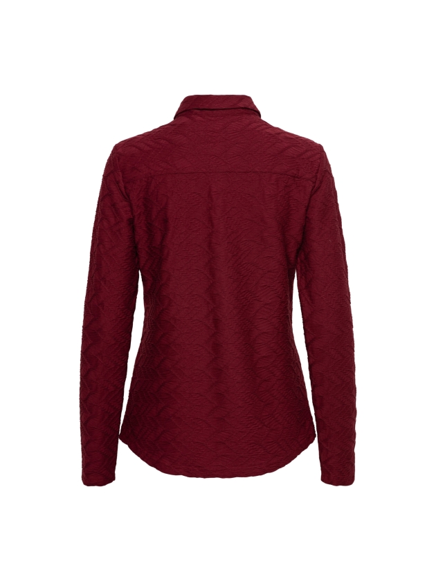Co Woman LOTTE JACQUARD 56080 lw-wine red