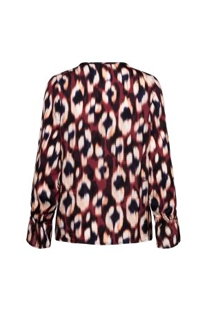 Co Woman MELINA FADED SMALL 56085 lw-wine red multi