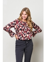 Co Woman MELINA FADED SMALL 56085 lw-wine red multi