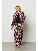 Co Woman DAWN FADED BIG 56085 lw-wine red multi